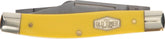 Old Timer 8OTY Yellow Senior pocket knife showing traditional design